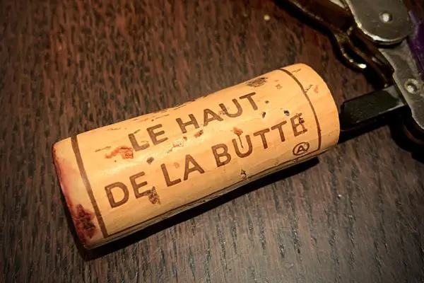 Jacky Blot - Le Haut de la Butte - Bourgueil - Bouchon