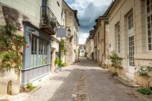 The medieval city of Chinon - The streets