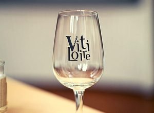 Loire valley wine festival official tasting glass